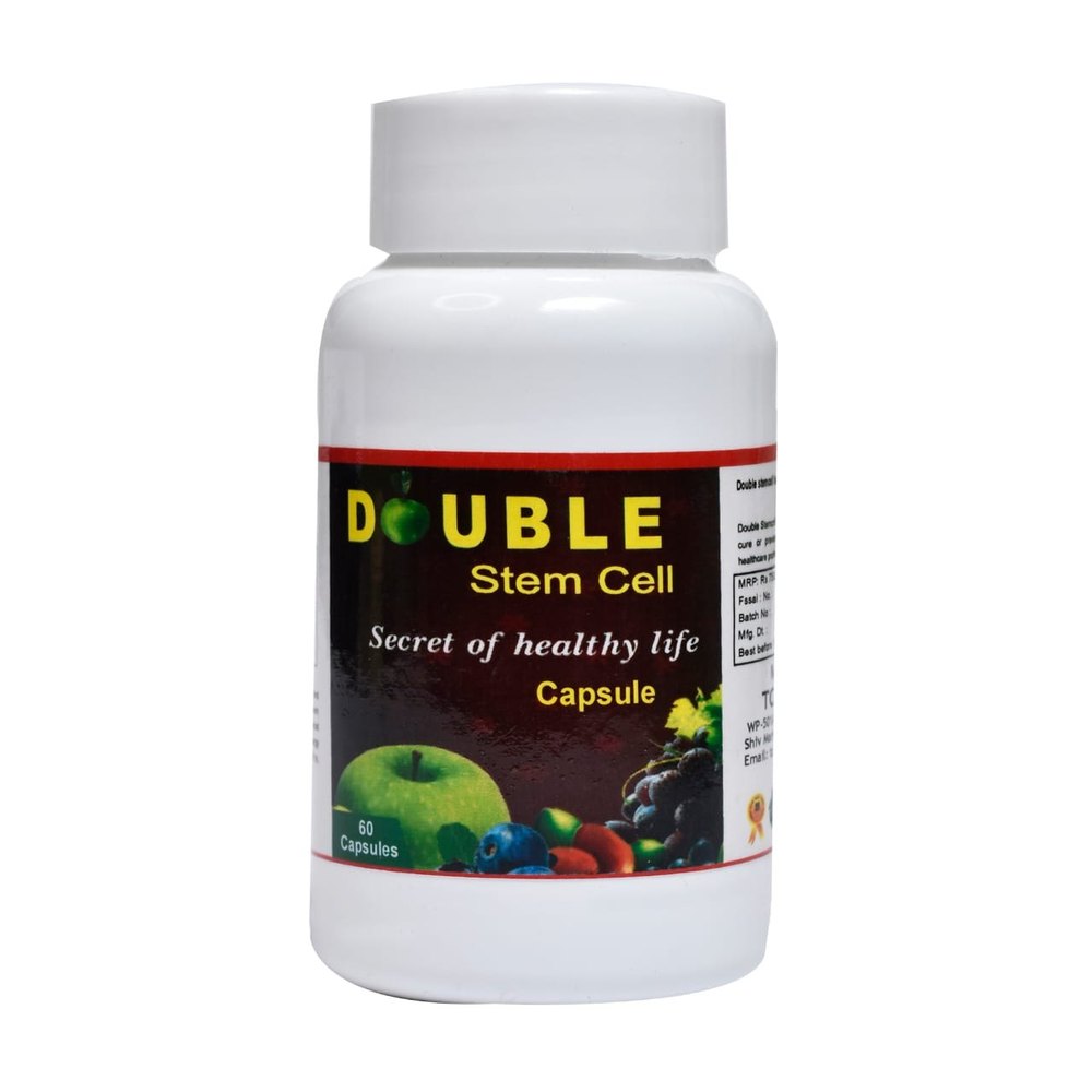 Double Stem Cell Capsules, Packaging Type: Bottle