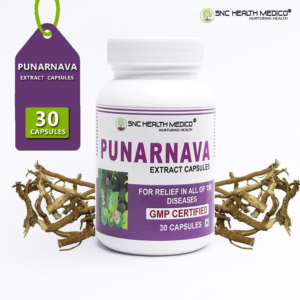 Punarnava Extract Capsule, 30 Capsules