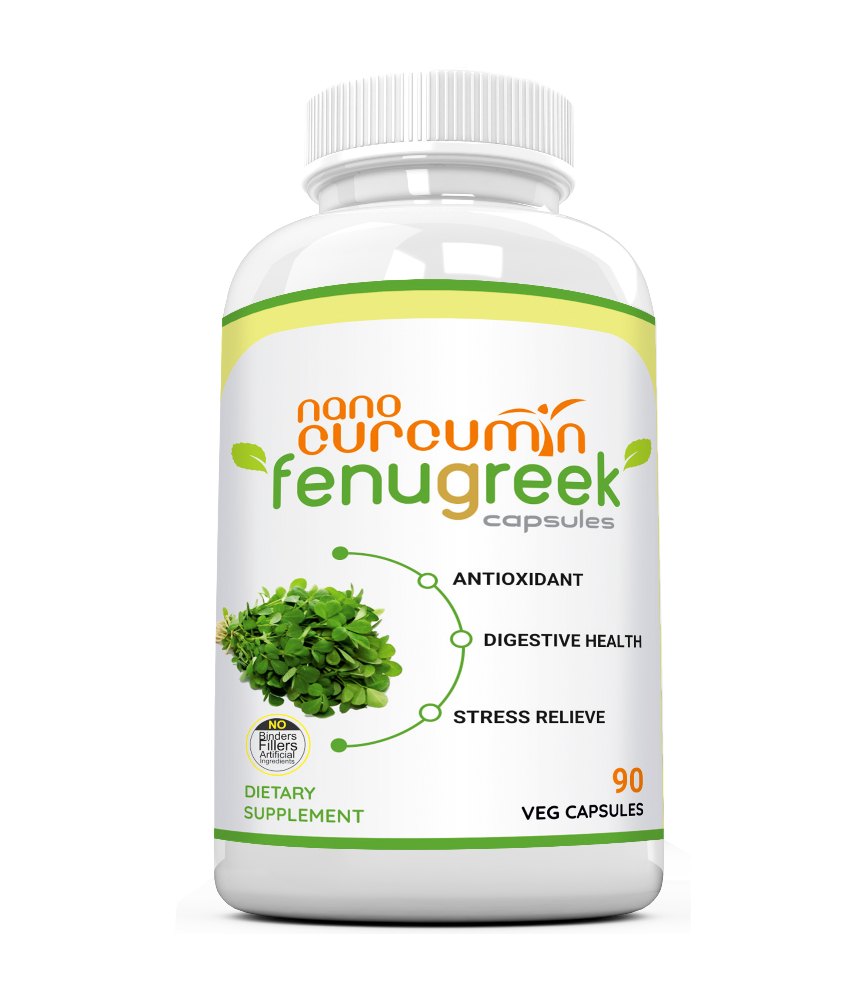 Nanocurcumin With Fenugreek - 90 Veg Capsules, Packaging Type: Hdpe