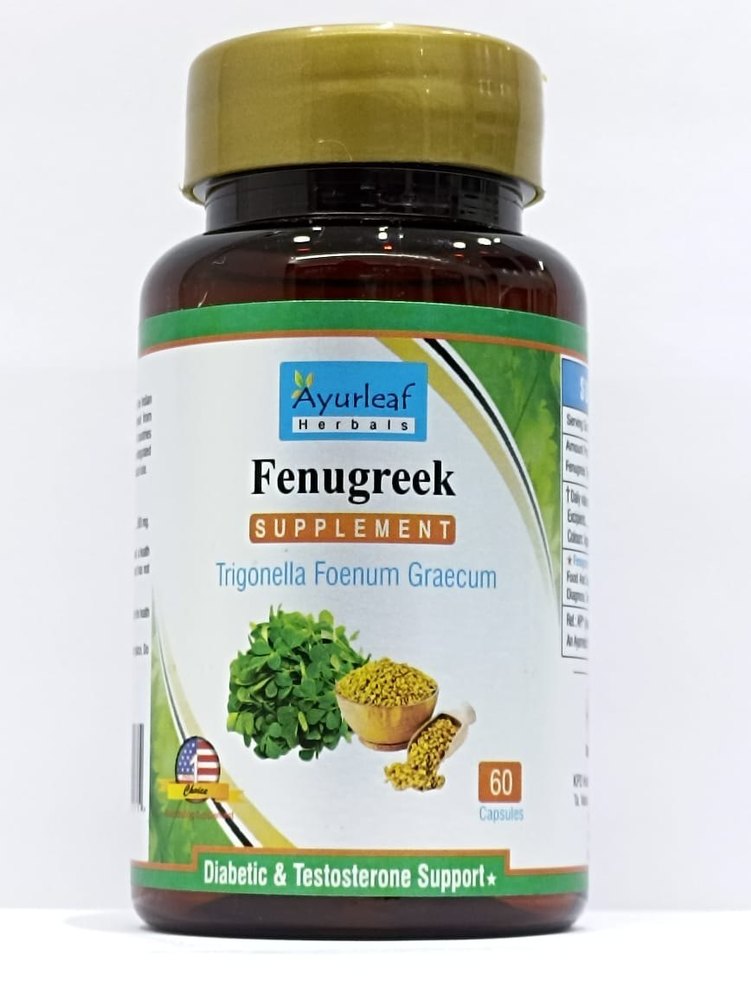 Green Fenugreek Trigonella Foenum-Graecum, Packaging Type: Pet Bottle, Packaging Size: 1 x 60 caps