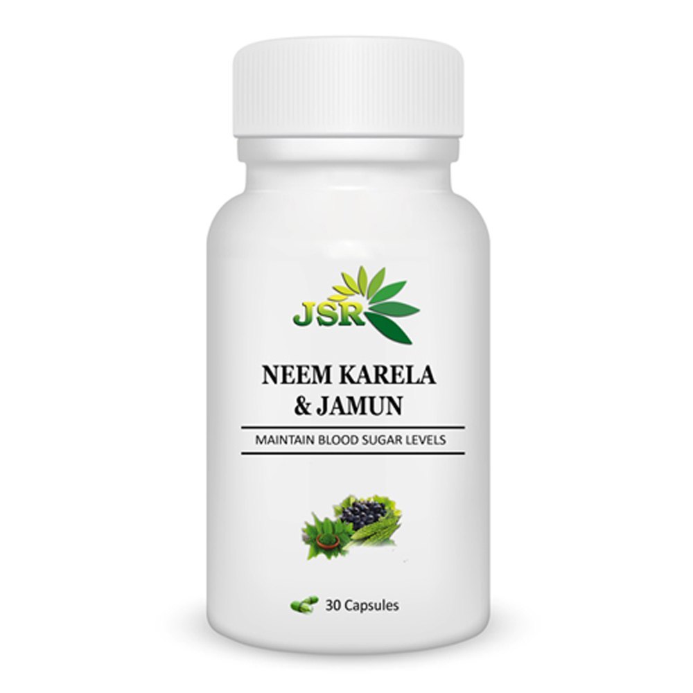 Neem Karela Jamun Capsule, 30 Capsules