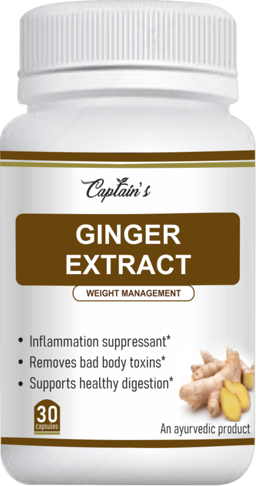 Captain Morning Evening Ginger Extract Capsule, Non prescription, Packaging Type: Bottle