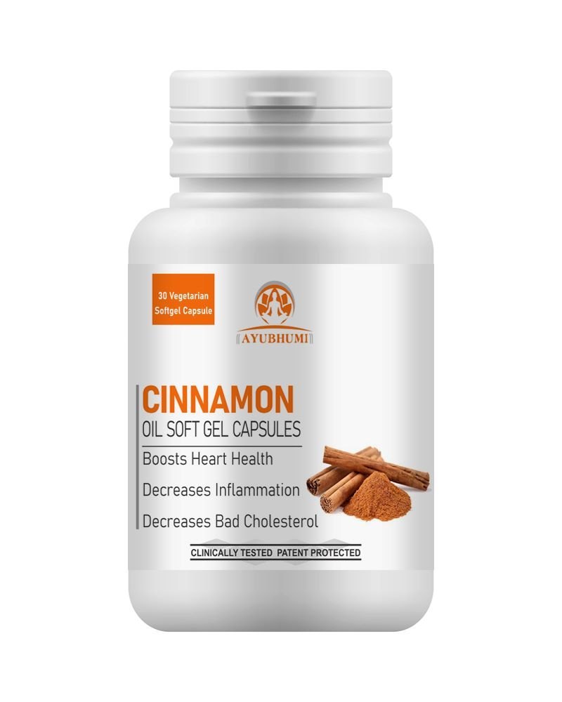 Cinnamon Oil Softgel Capsules