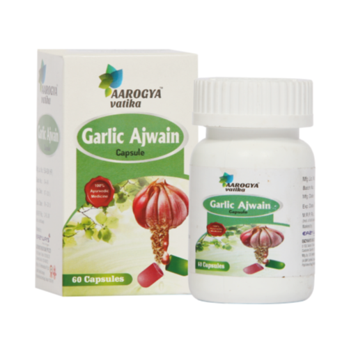 Garlic Ajwain Capsule, 60 Capsules , Packaging Type: Plastic Bottle