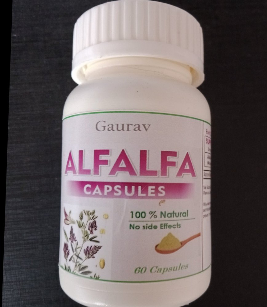 Alfalfa Capsules, Non prescription, Grade Standard: Food Grade