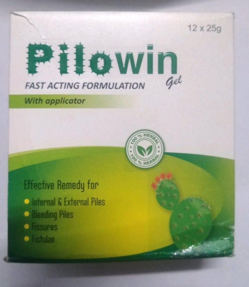 Pilowin Gel 25g, Prescription