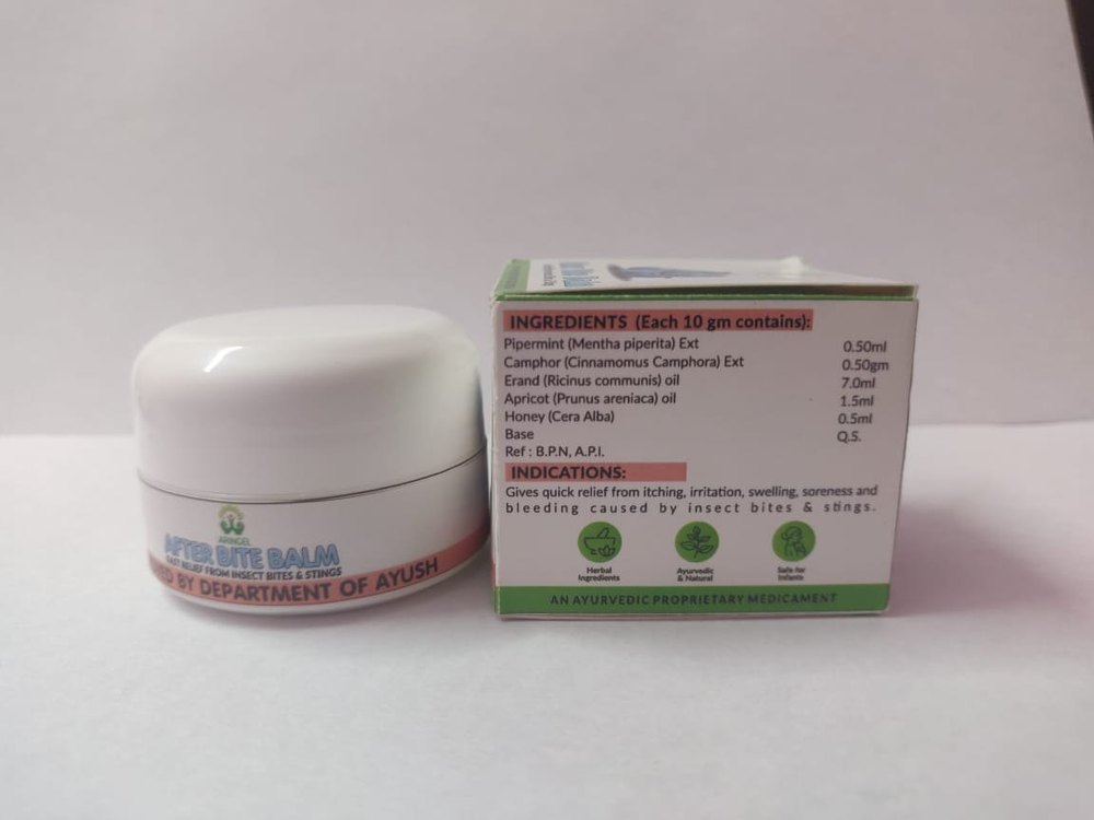 Aringel After Bite Balm, Packaging Type: Box, Packaging Size: 25 Gm