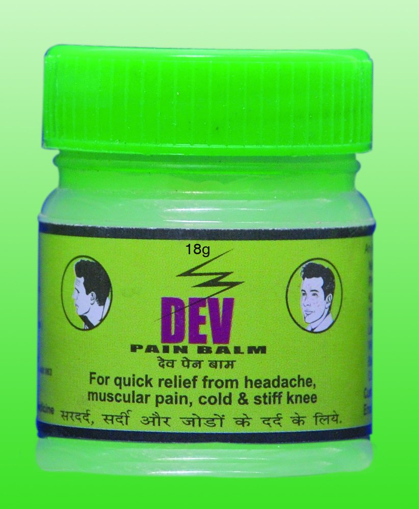 Dev Pain Balm - Green, for Personal