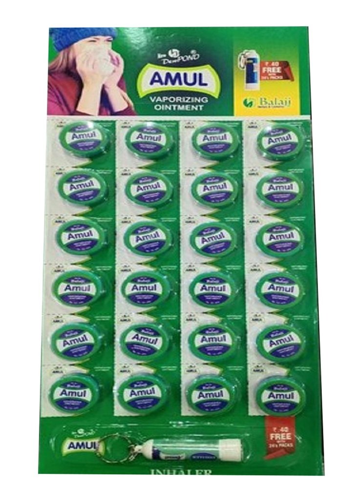 Dew Pond Gel Amul Vaporizer Ointment, For Personal, Packaging Size: 4 Gm