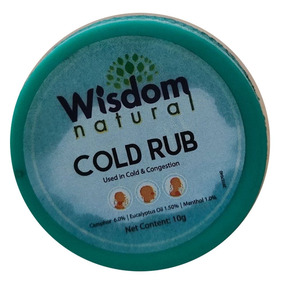 Wisdom Natural Cold Rub, Packaging Type: Container, Packaging Size: 10g