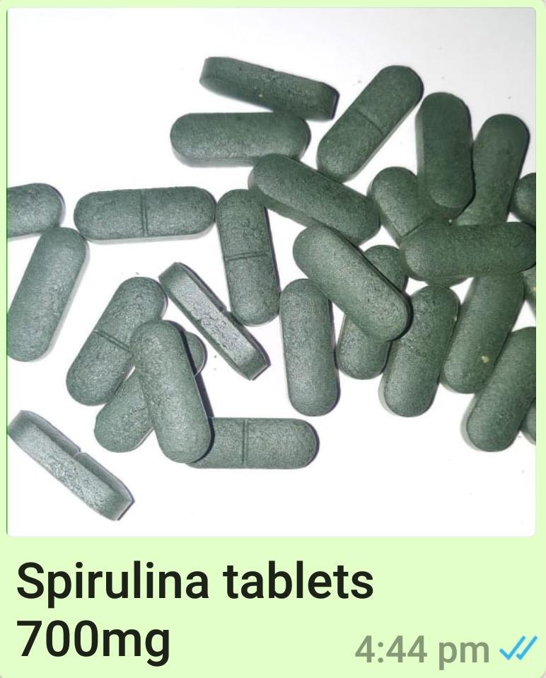 miracletree Spirulina Tablets, Bottle, Non prescription