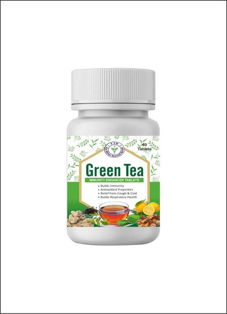 Herbal Green Tea Tablet, Non prescription, Packaging Type: Bottle