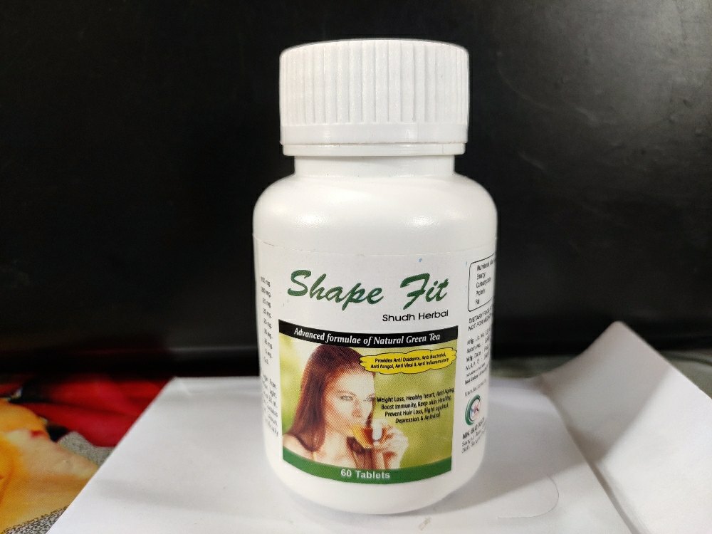 Shape Fit Herbal Green Tea Tablet, Packaging Type: Bottle, Non prescription