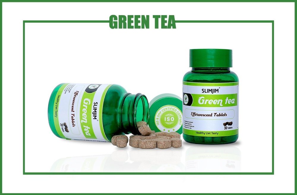 Green Tea Tablet, 30 Tablets, Bottle