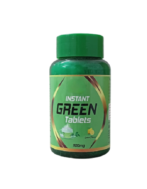 GREEN TEA TABLET, 60 Tablets, Bottle