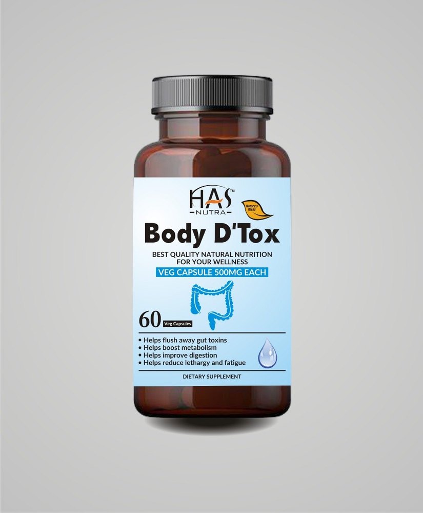 Has Nutra Body D Tox Veg Capsules