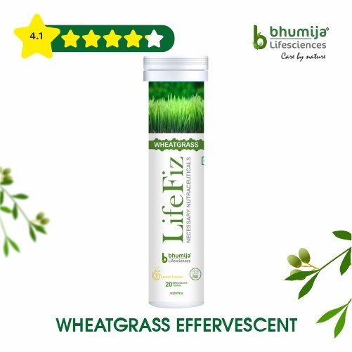 Wheatgrass Effervescent Tablet, Packaging Type: Tube