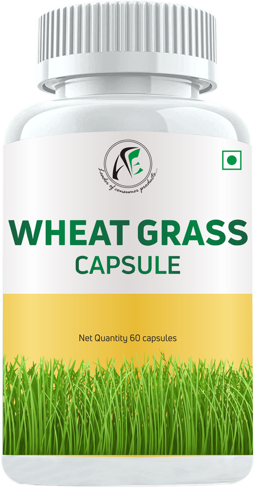 RH Herbal WHEAT GRASS CAPSULE, Packaging Type: PLASTIC DIBBI, 60CAPSULE