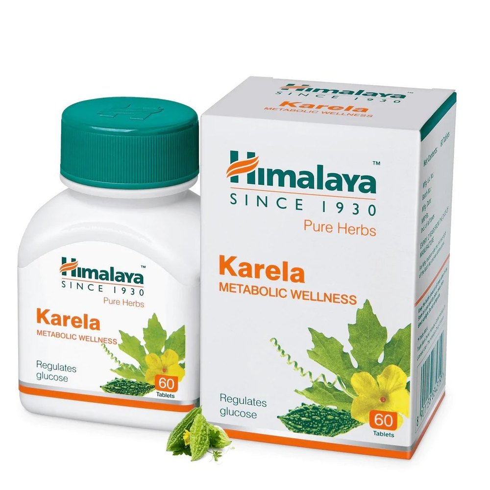 Himalaya Karela Tablets, 60 Capsules