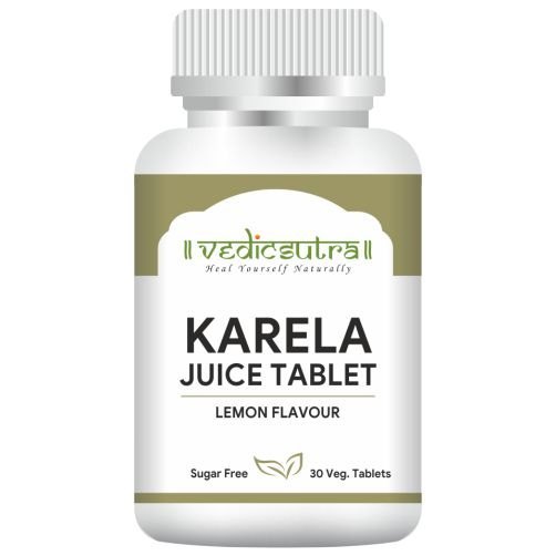 Karela Juice Tablets 60 Tablets, for Personal, Packaging Type: Bottles