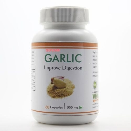 Sovam Improve Digestion Garlic Capsule, Prescription, Packaging Type: Bottle