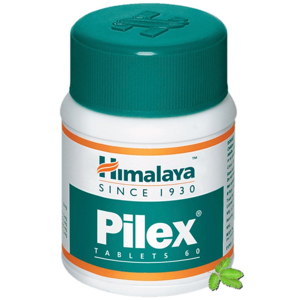 Himalaya Herbals Pilex 60 Tablets