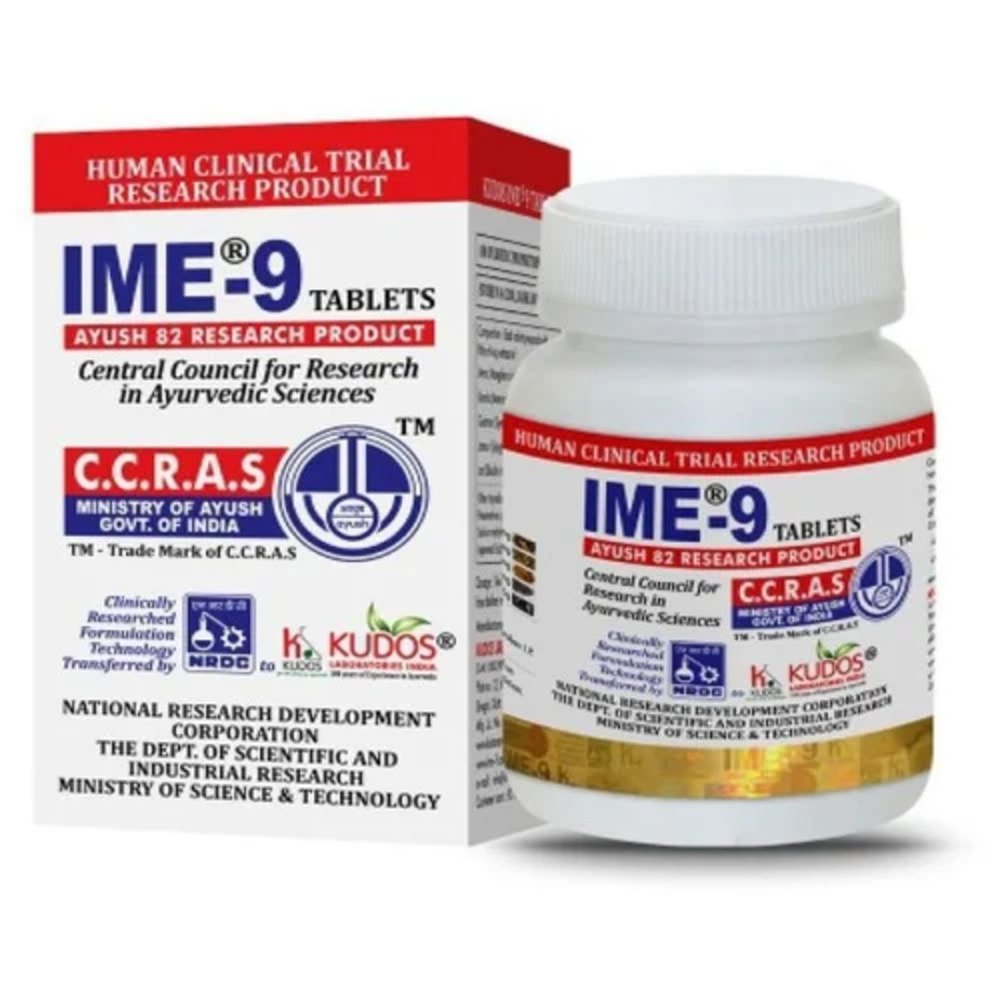 IME-9 Diabetes Tablet, For Diabetic Control, 60 Tablets