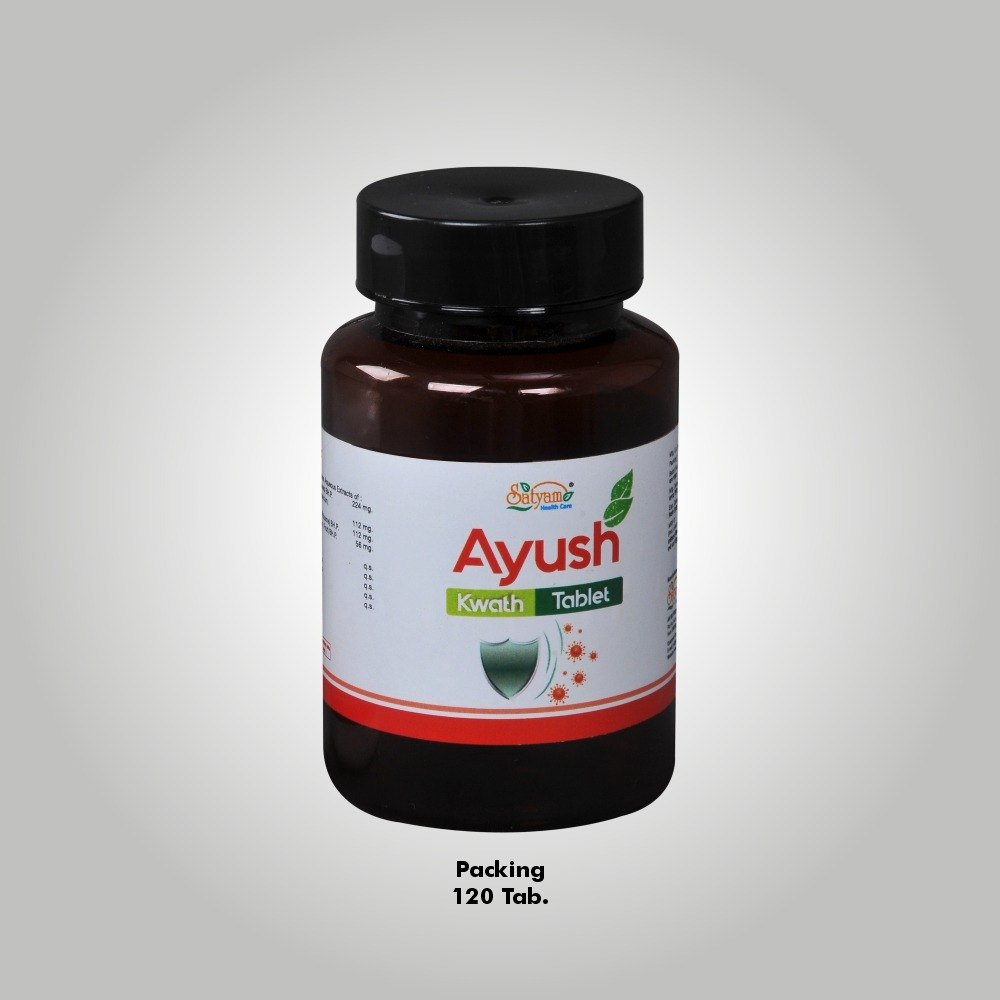 Ayush Kwath Immune Booster Tablet, 60 Tabs\'.120 Tabs., Non prescription