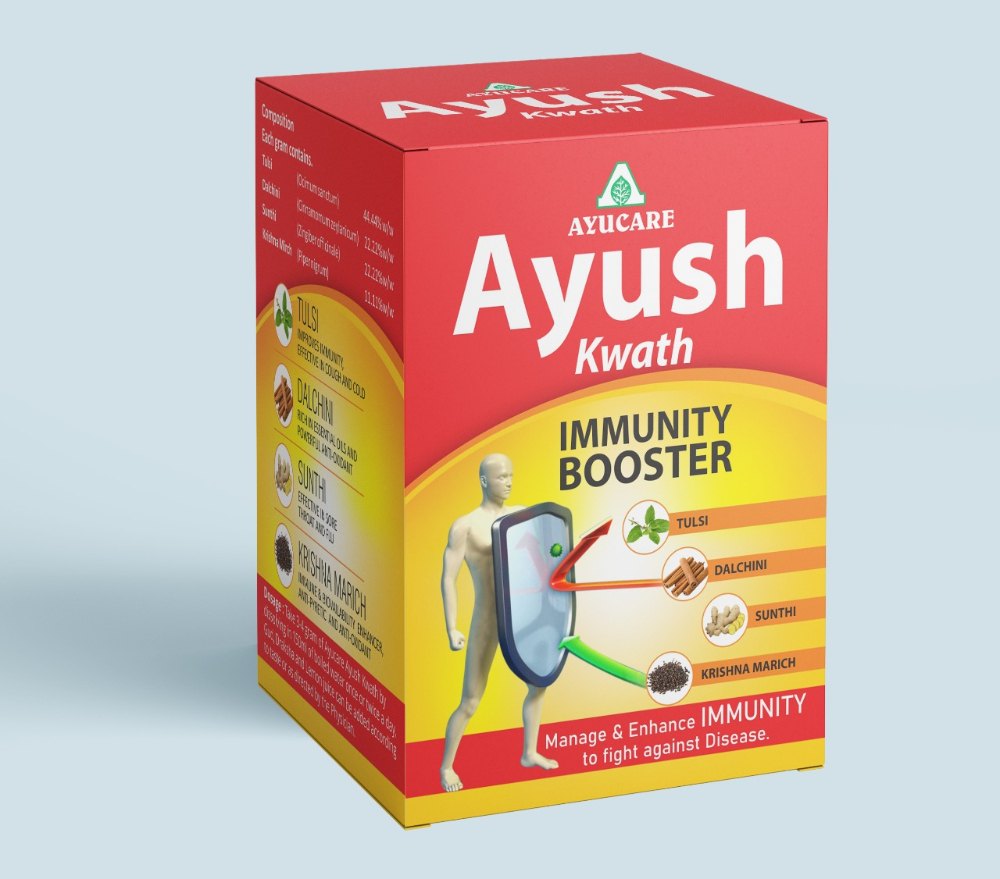 Ayucare Ayush Kwath Immunity Booster, 30 Tab, 60 Tab & 100 Gm Powder, Non prescription