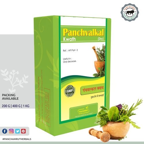 NATURAL Ayurvedic Kwath ( Panchvalkal Dry Kwath ), Packaging Size: 200 Gm / 400 Gm, Grade Standard: HERBAL