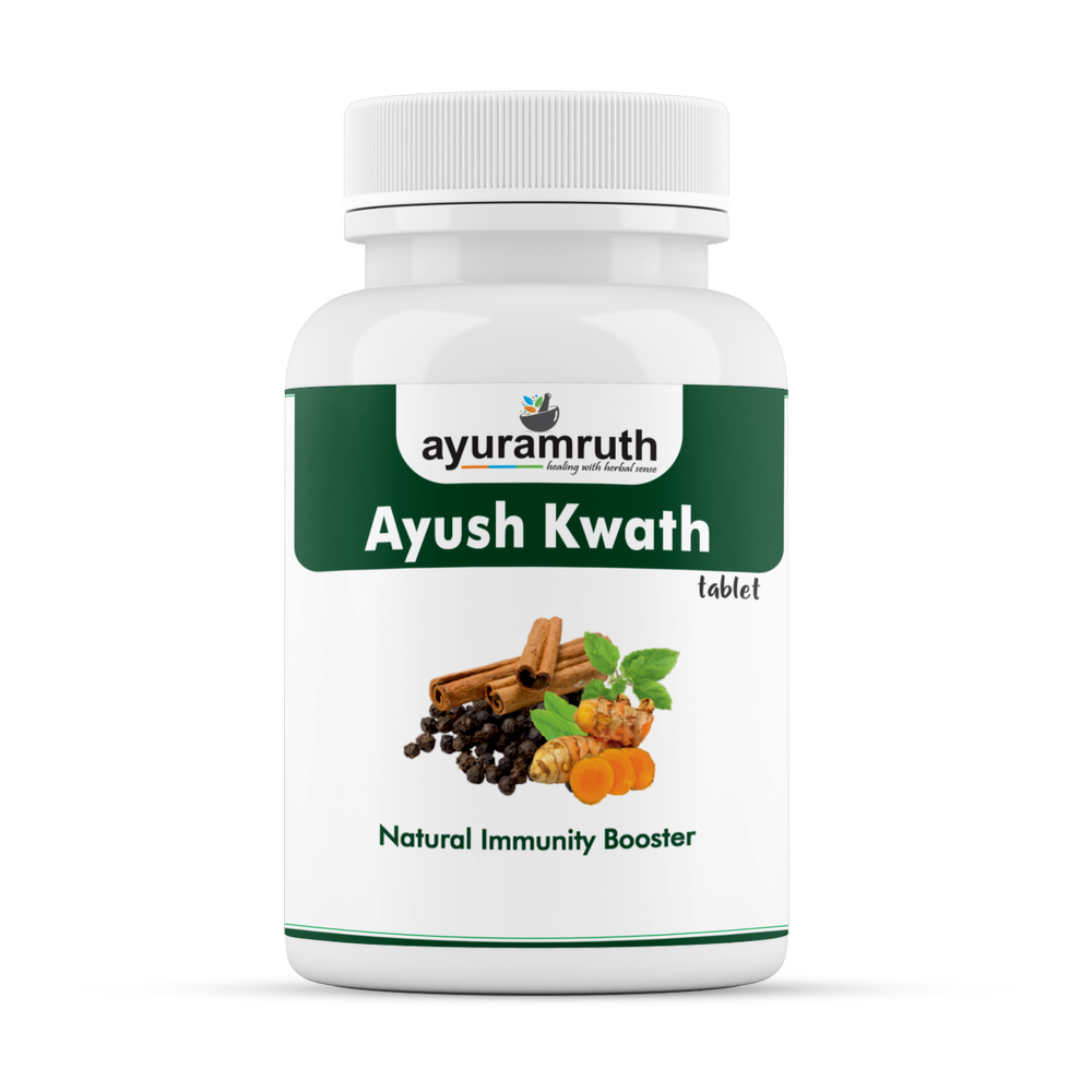 Ayush Kwath Tablets Natural Immunity Booster, Ayuramruth Private Limited, Non prescription