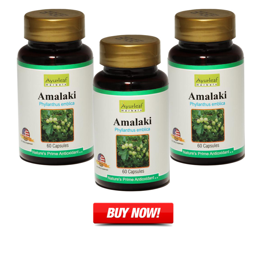 Amalaki Rasayan (Emblic Officinalis), 60 Caps/Bottle, Grade Standard: Food Grade