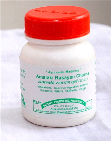 Defined Ayurvedic Amalaki Rasayana Churna, For Personal, Clinical, Packaging Type: Bottle