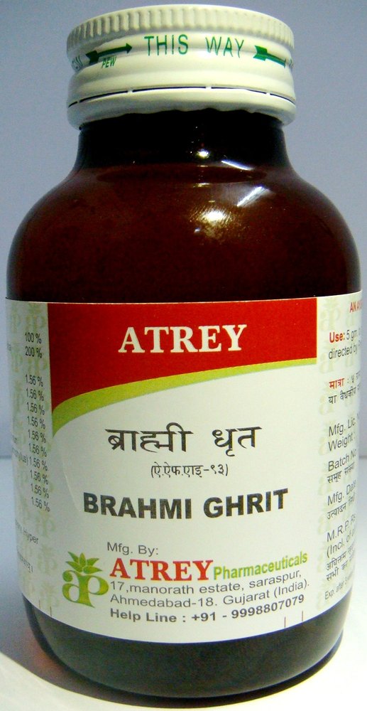 Ayurvedic Brahmi Ghrit, Packaging Type: Bottle