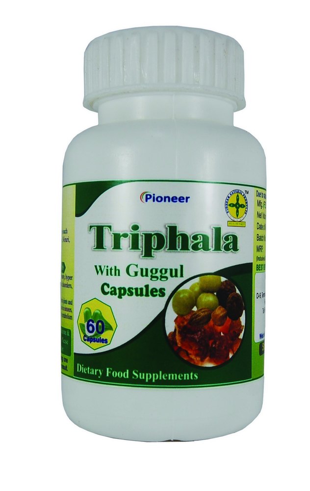 Pioneer Triphala Guggalu Capsule, 60 Capsules, Non prescription