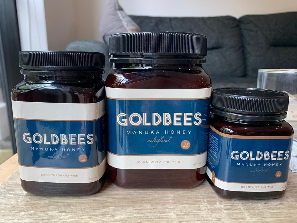 Gold Bees Honey (Raw Honey), 500 G, Form: BOLD