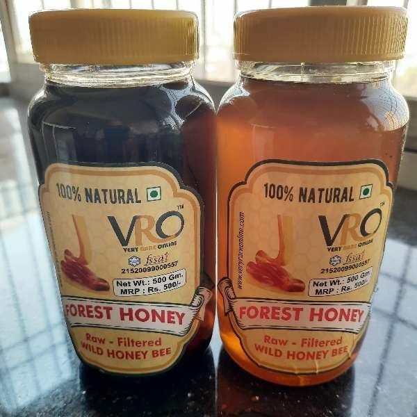 Raw Honey, Form: Creamy, Packaging Size: 500gm img