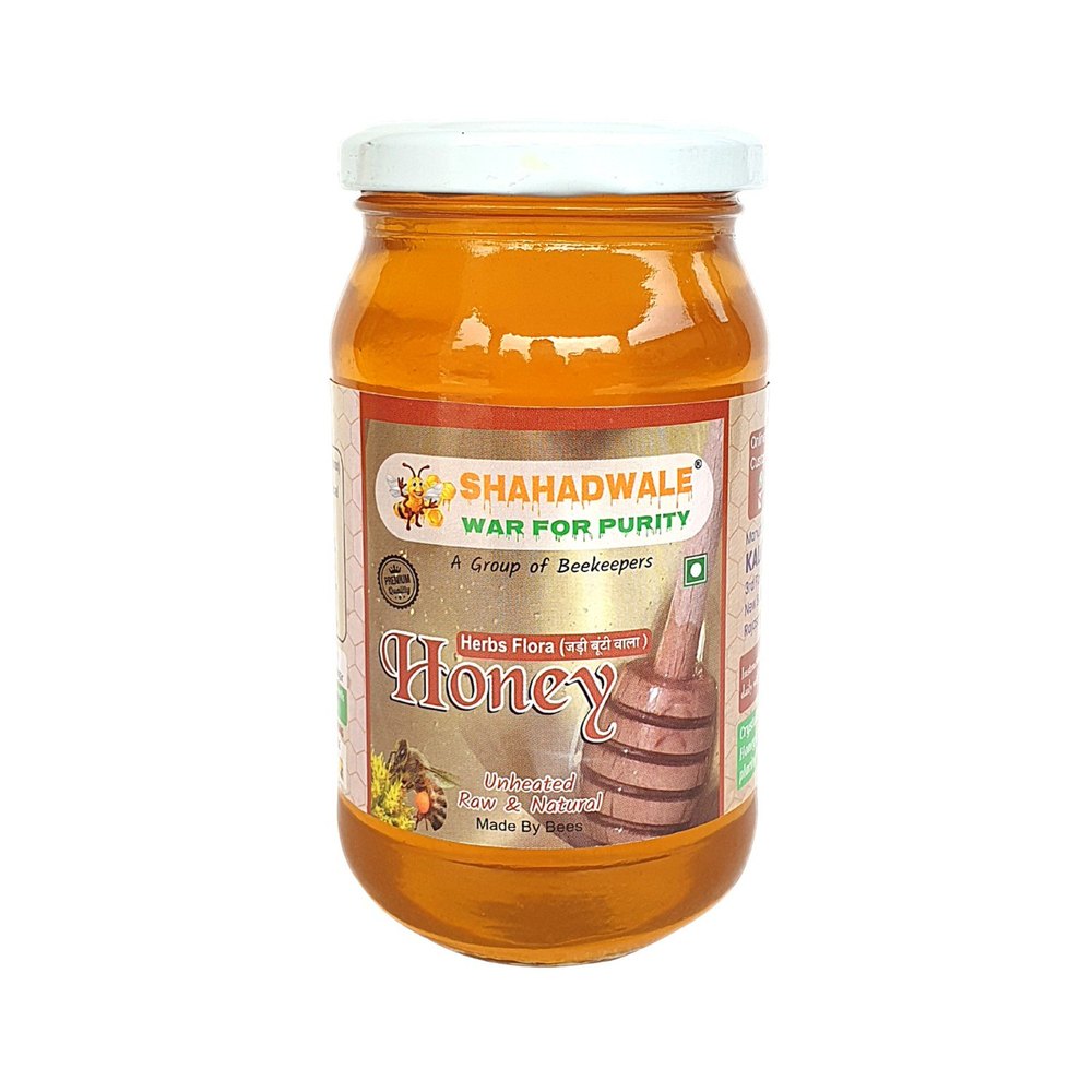 Shahadwale Herbs Flora Honey, 1 Kg X 24