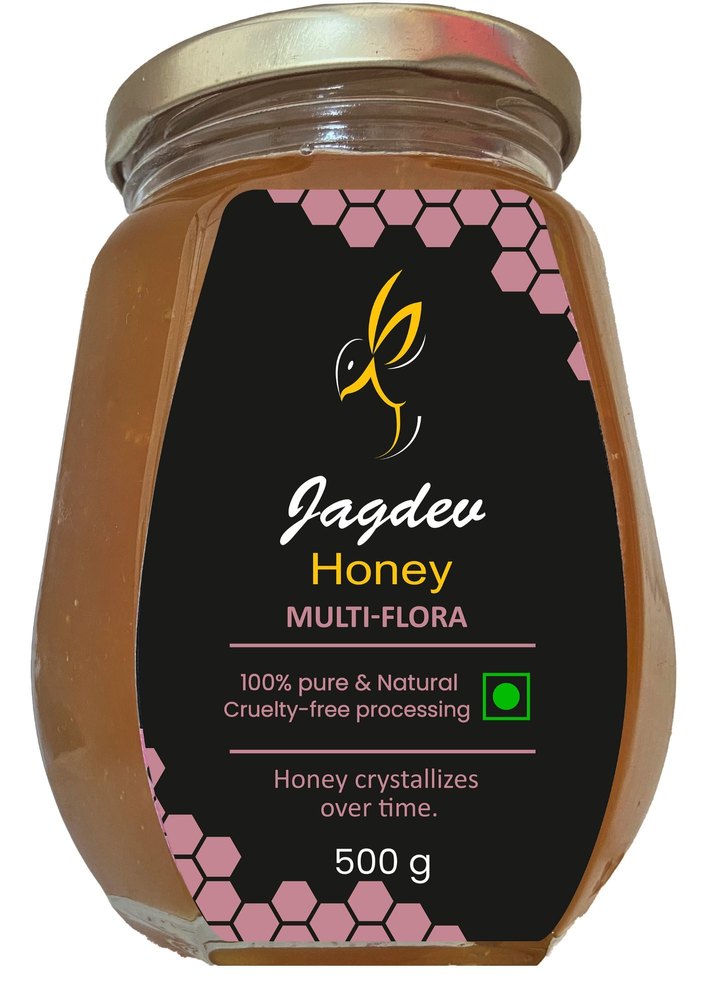 500g Jagdev Multi Flora Honey img