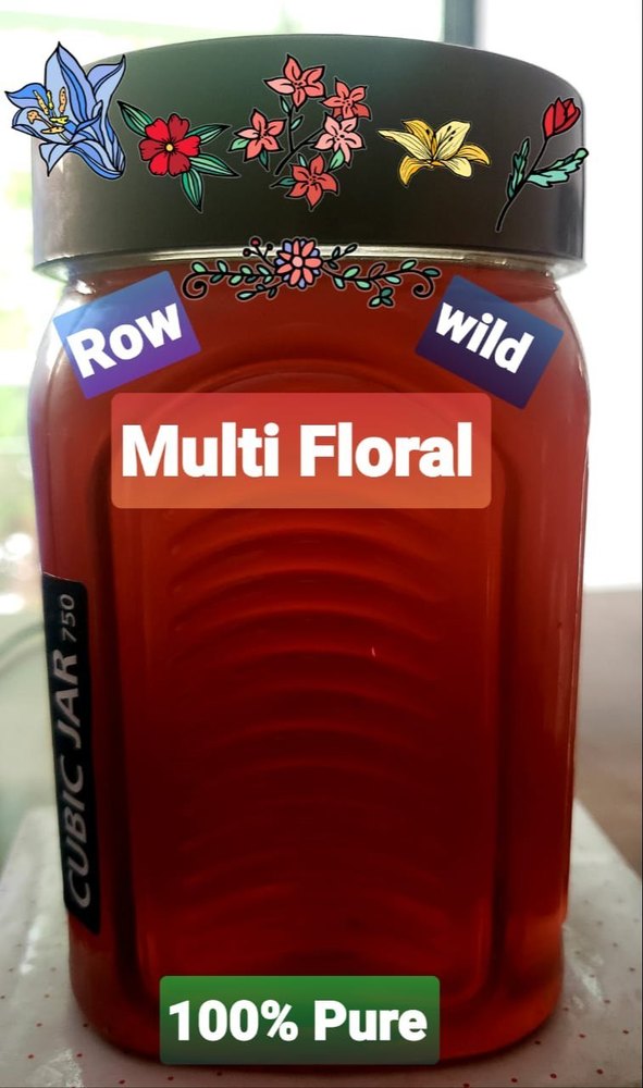 Ru Bee Multi Floral Raw Wild Honey, 1 kg img