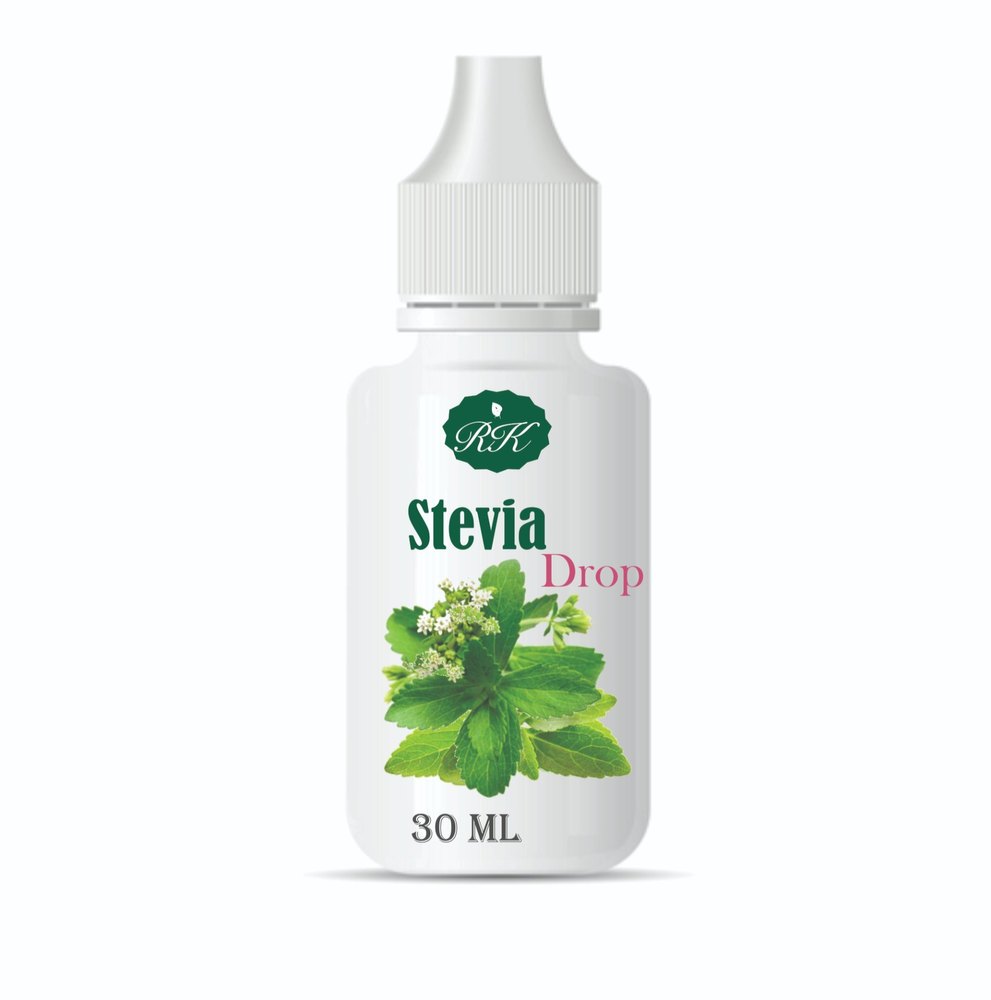 GMP Natural Stevia Drops, Liquid