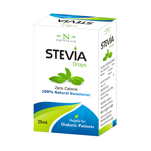 Khadi Stevia Drops, Packaging Size: 25ml, Packaging Type: HDPE Bottle