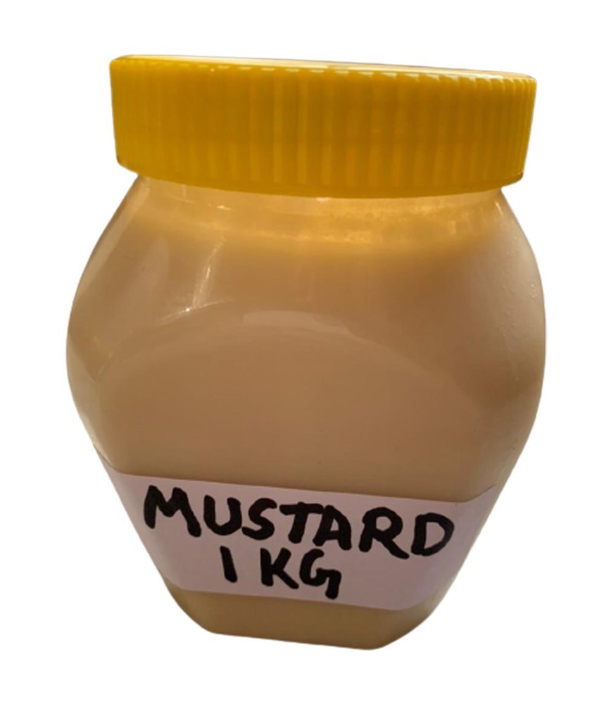 Store In A Cool And Dry Place 1kg Mustard Honey, Packaging Type: Jar