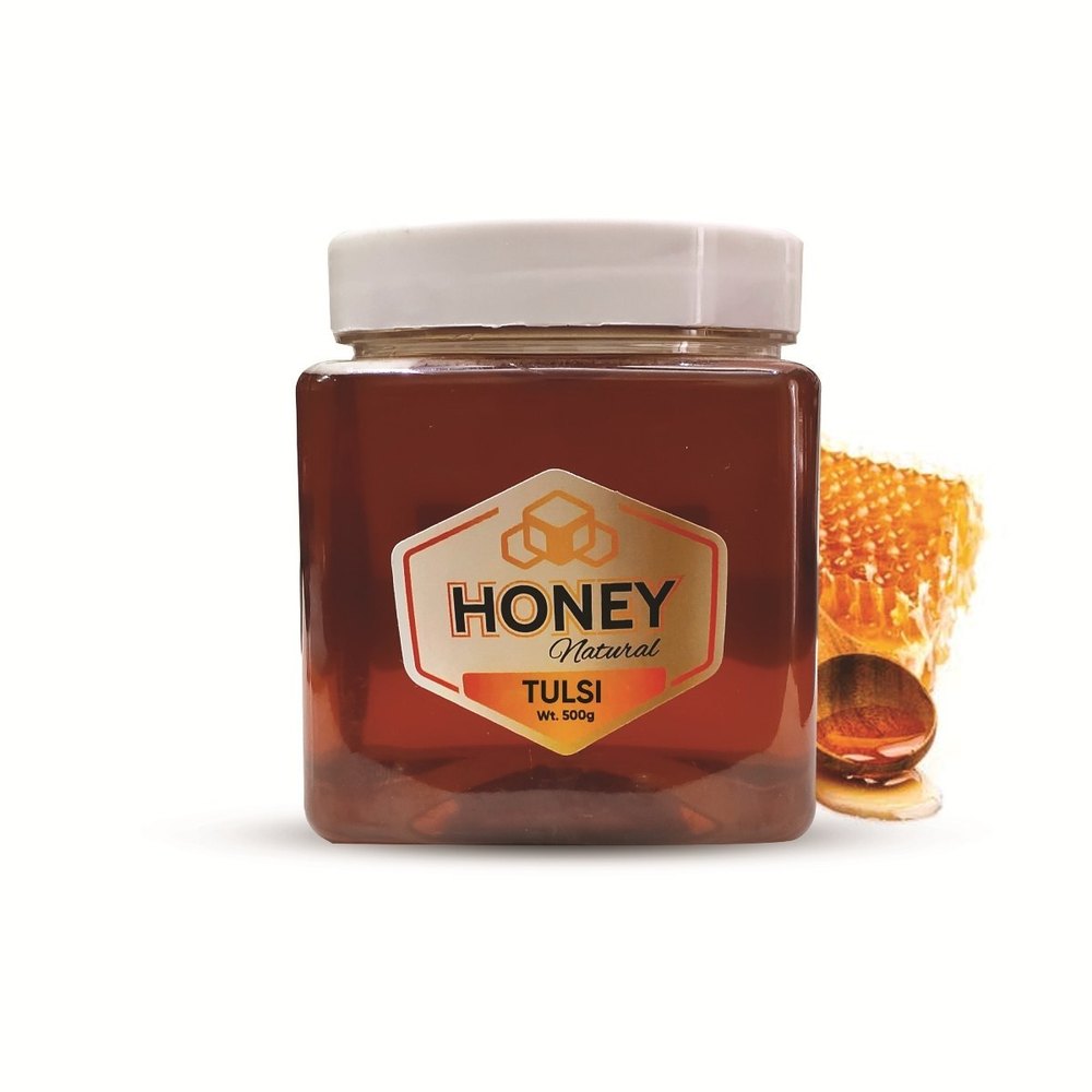 Perfect Ayurved Natural Tulsi Honey, 500gm Jar img