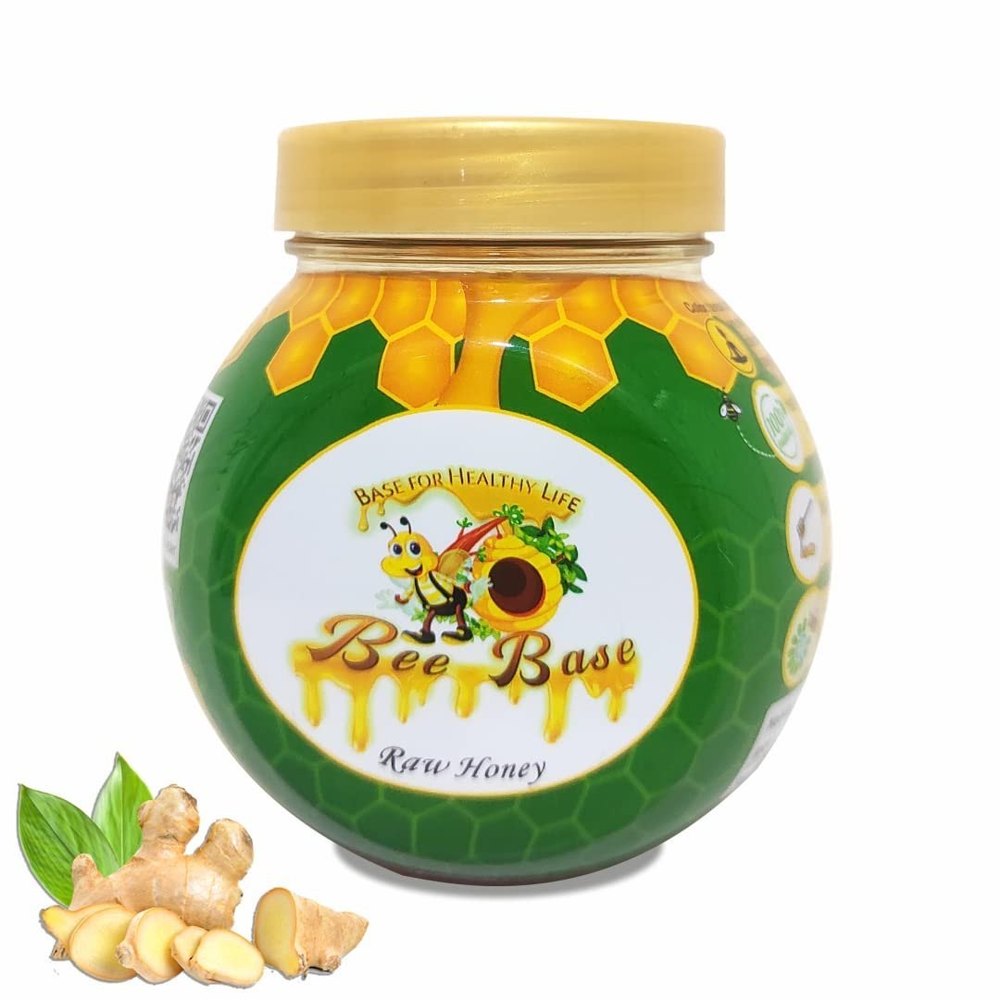 Bee Base 250g Raw Ginger Honey img