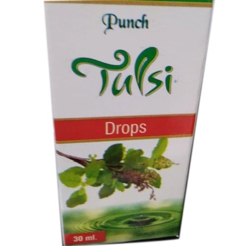 30 ml Punch Tulsi Drops, Packaging Type: Bottle