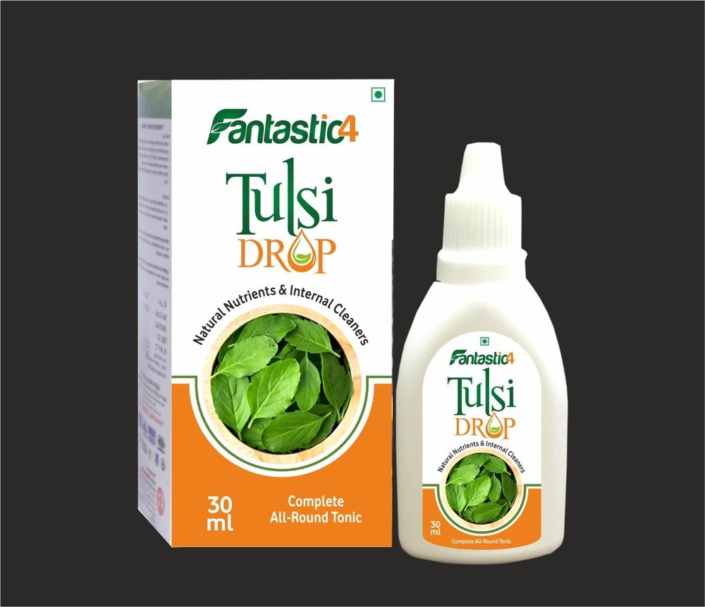 Fantastic4 30ml Tulsi Drop, For Medicinal, Packaging Type: Bottle