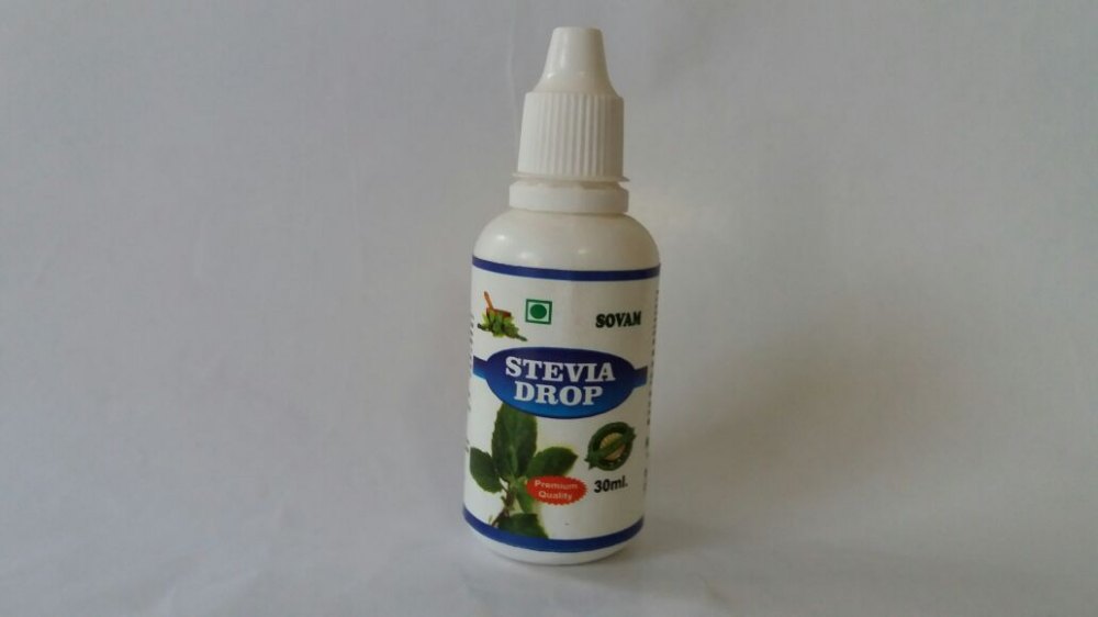 Sovam Herbal Stevia Drop, Packaging Size: 30ml, Packaging Type: Plastic Bottle