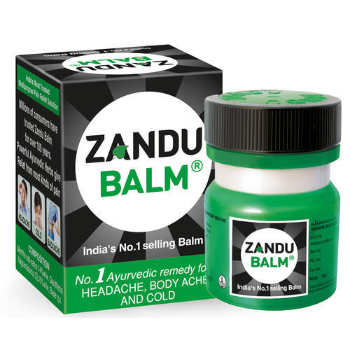 Zandu Balm, For Personal, Packaging Type: Box