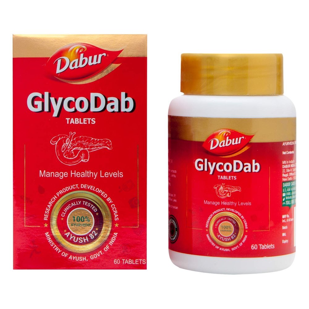 Dabur Glycodab Tablet, 60 Tablets, Prescription